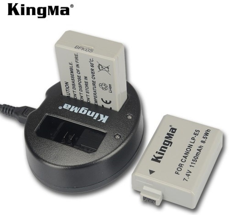 Sạc máy ảnh KingMa LP-E5
