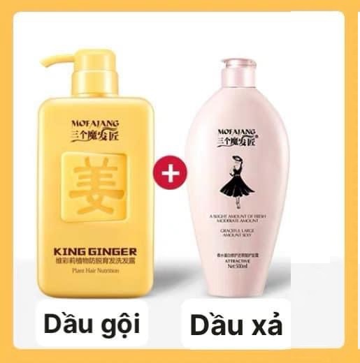 [GIẢM 5% ĐƠN 129K]Dầu gội gừng KING GINGER MOFAJANG