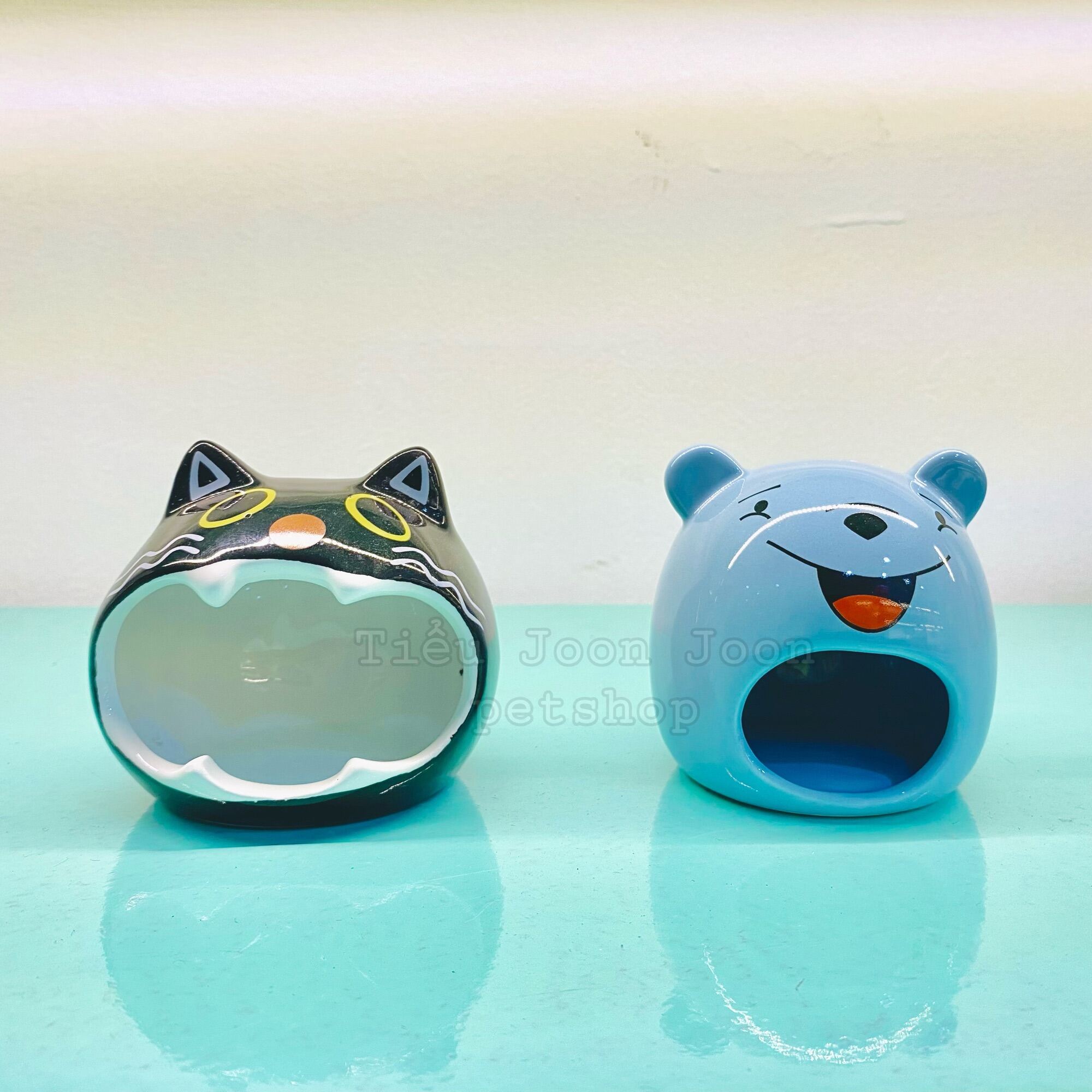 Nhà ngủ sứ Hamster  𝐌𝐞̀𝐨 - 𝐆𝐚̂́𝐮 🐹