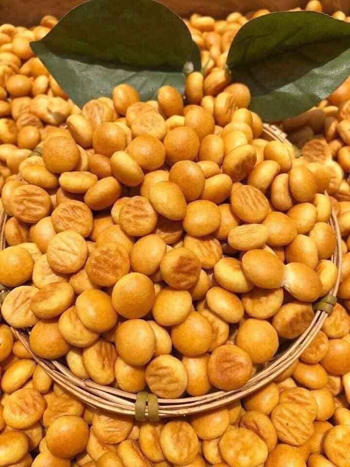Bánh hạt ngọc - bánh nút hương bơ túi 100gr