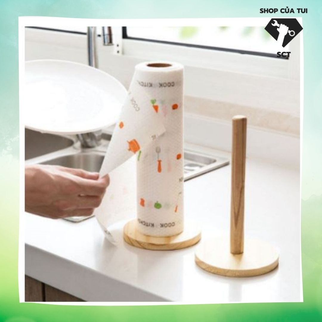 Cuộn Khăn giấy lau đa năng size 20cm - 25cm