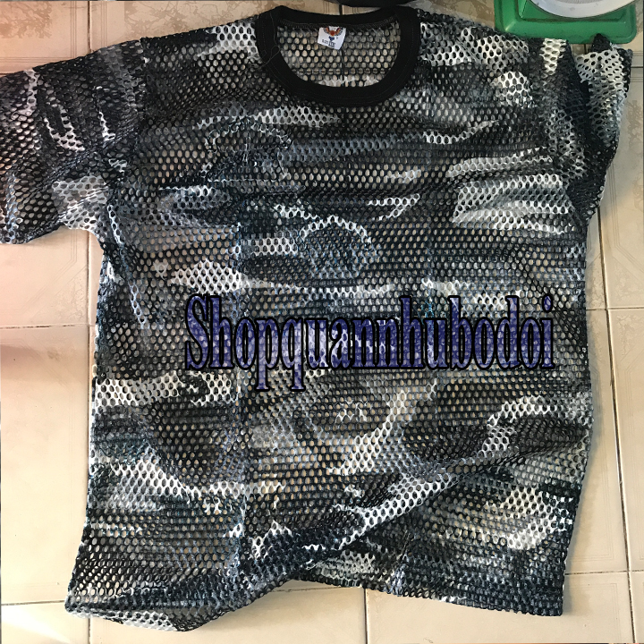 Áo lưới màu rằn ri  cá tính
