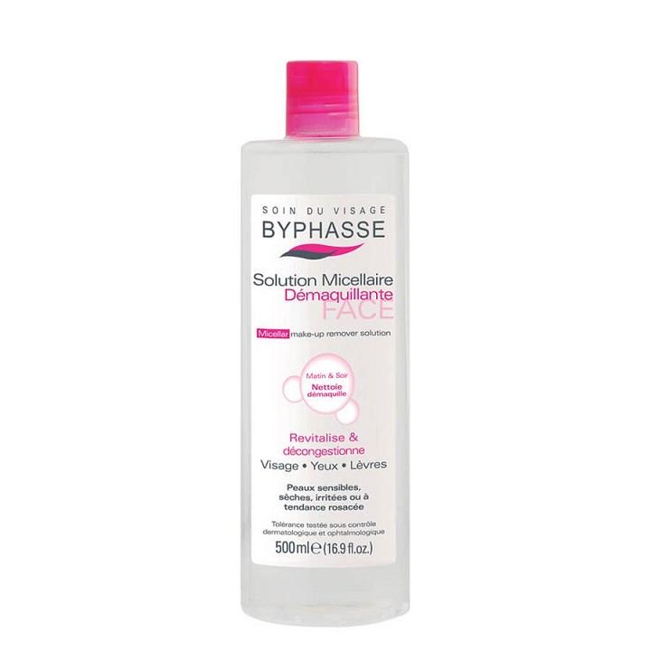 [HCM]Nước tẩy trang Byphasse dành cho mọi loại da - Solution Micerallaire Face 500ml