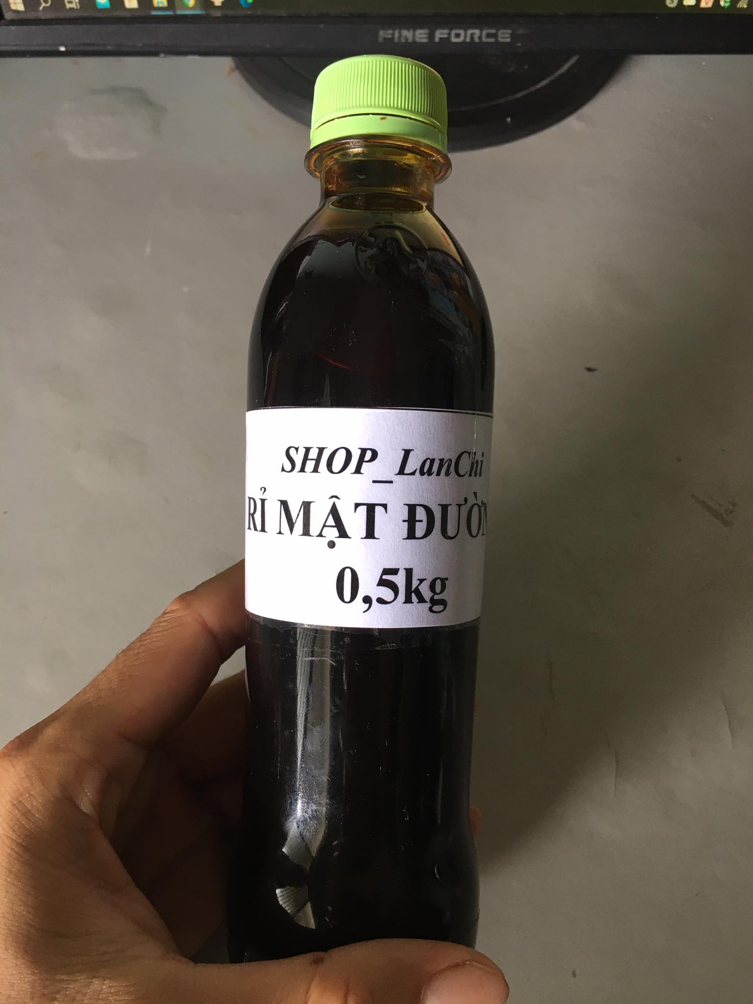 Mật rỉ đường chai 0.5KG (mật mía) dùng để ủ EM 1