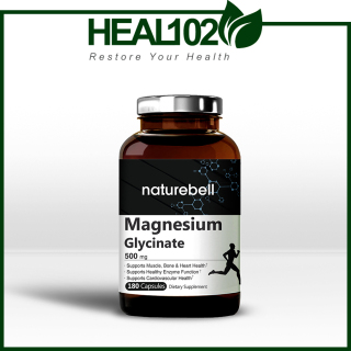 Bột Magnesium Glycinate 500mg Naturebell hỗ trợ mạnh mẽ sức khỏe xương thumbnail