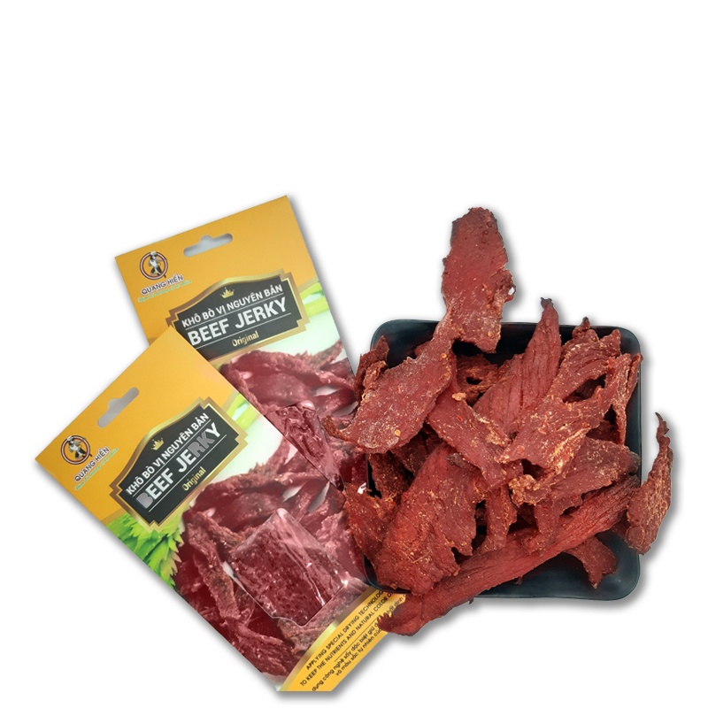 Beef Jerky Khô bò vi Nguyên bản