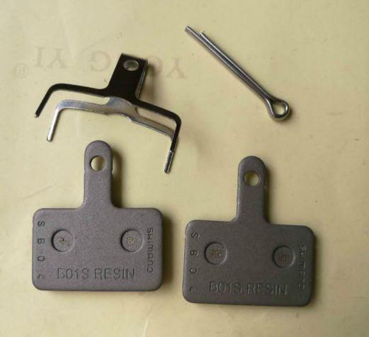 Má phanh Shimano B01S chính hãng đóng vỉ - giá 1 vỉ