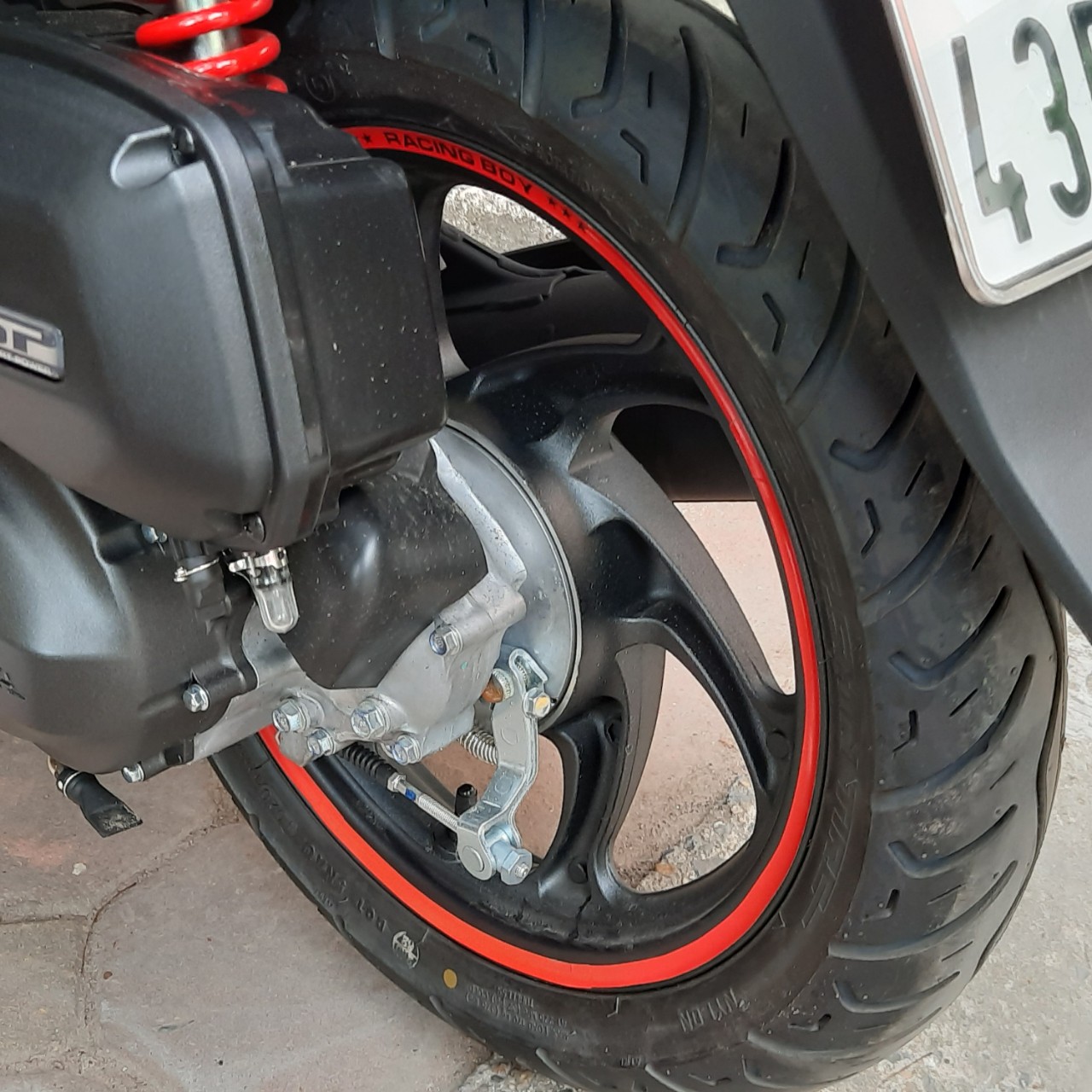 Tem vành xe máy phản quang RCB đủ màu