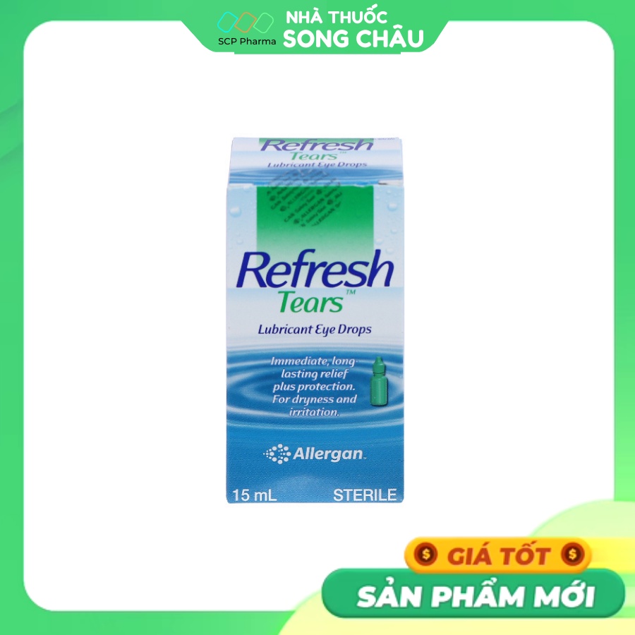 Nước nhỏ mắt Refresh Tears Lubricant Eye Drops chai 15ml