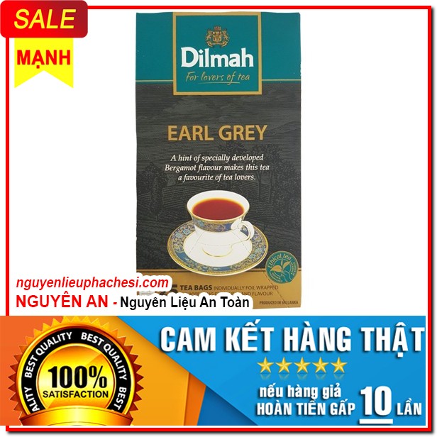TRÀ TÚI LỌC DILMAH BÁ TƯỚC (EARL GREY)