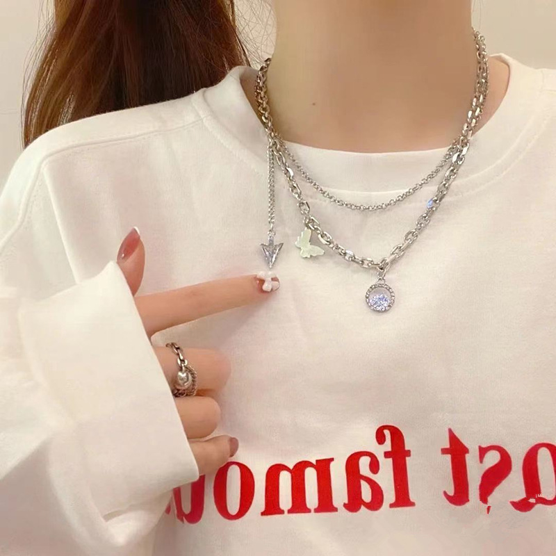 Dây chuyền mũi tên siêu ngầu 2 dây