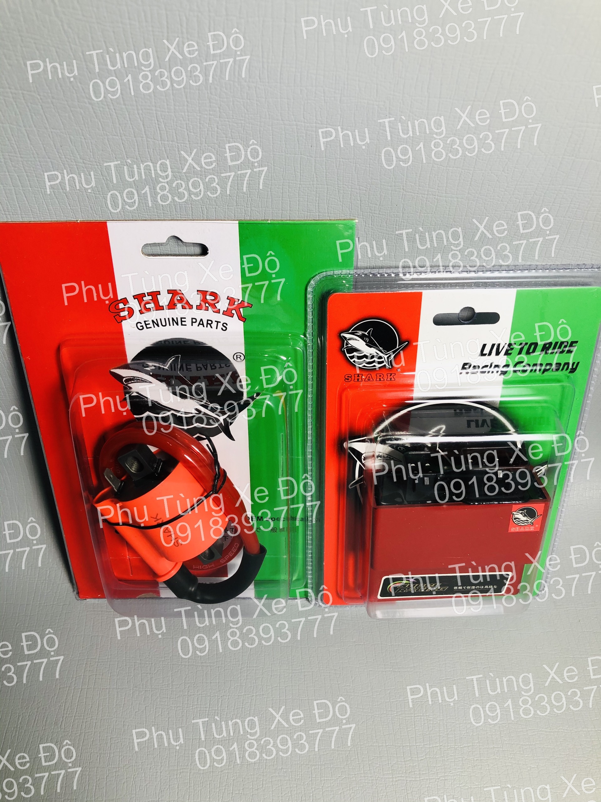 IC + Mobin sườn Shark Ex135 mở tua