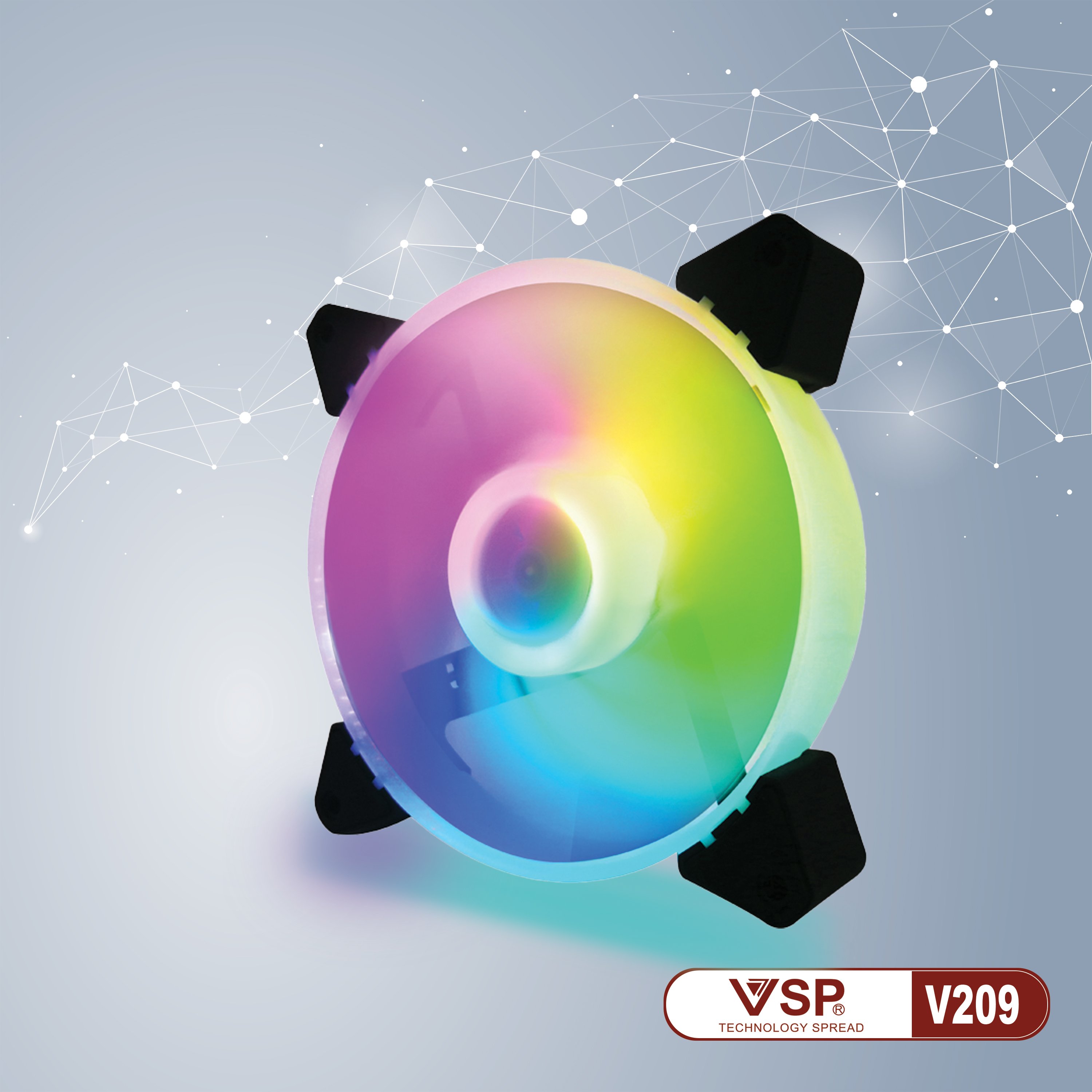 Fan Case VSP V209 LED RGB