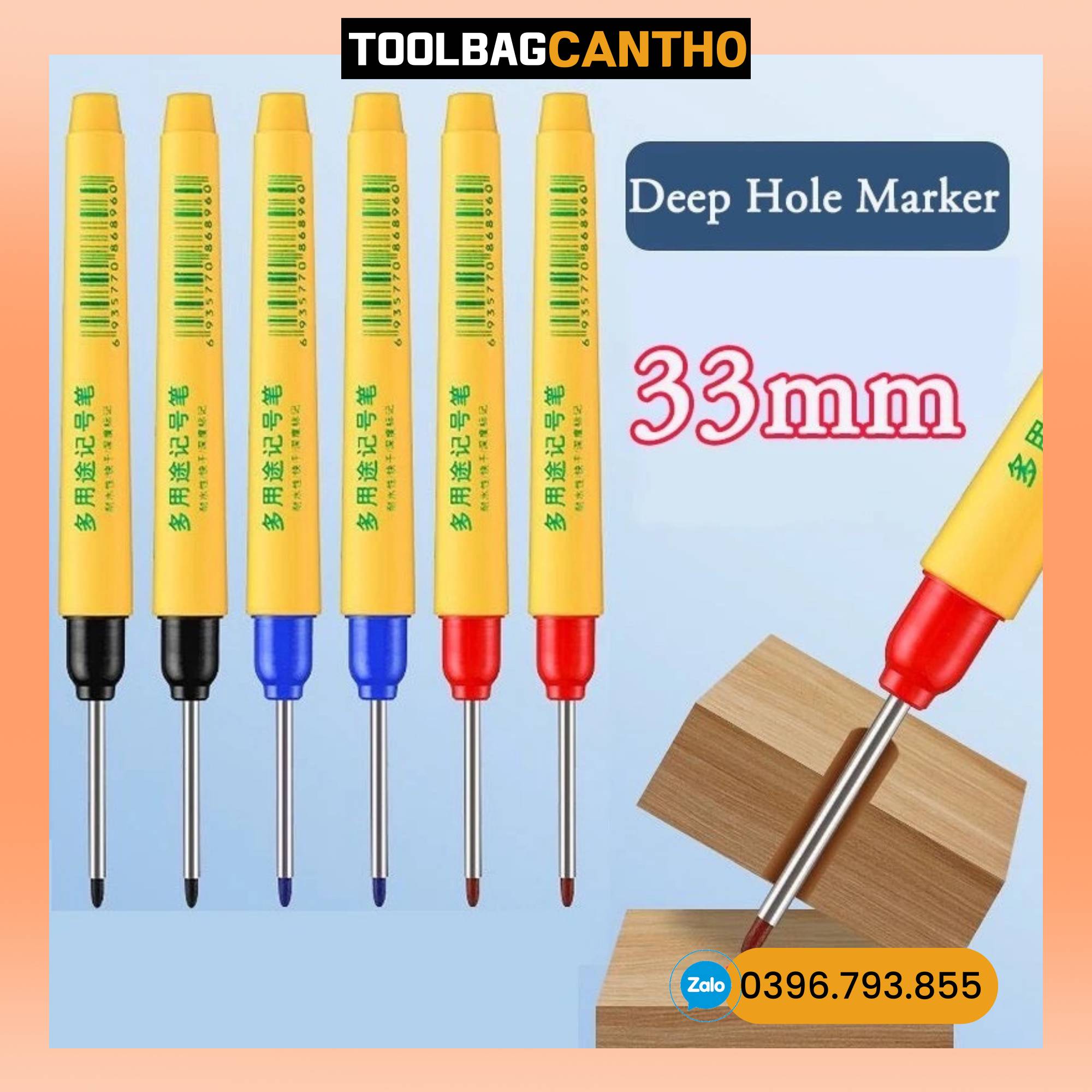 Bút lấy dấu ngòi dài JL 33mm