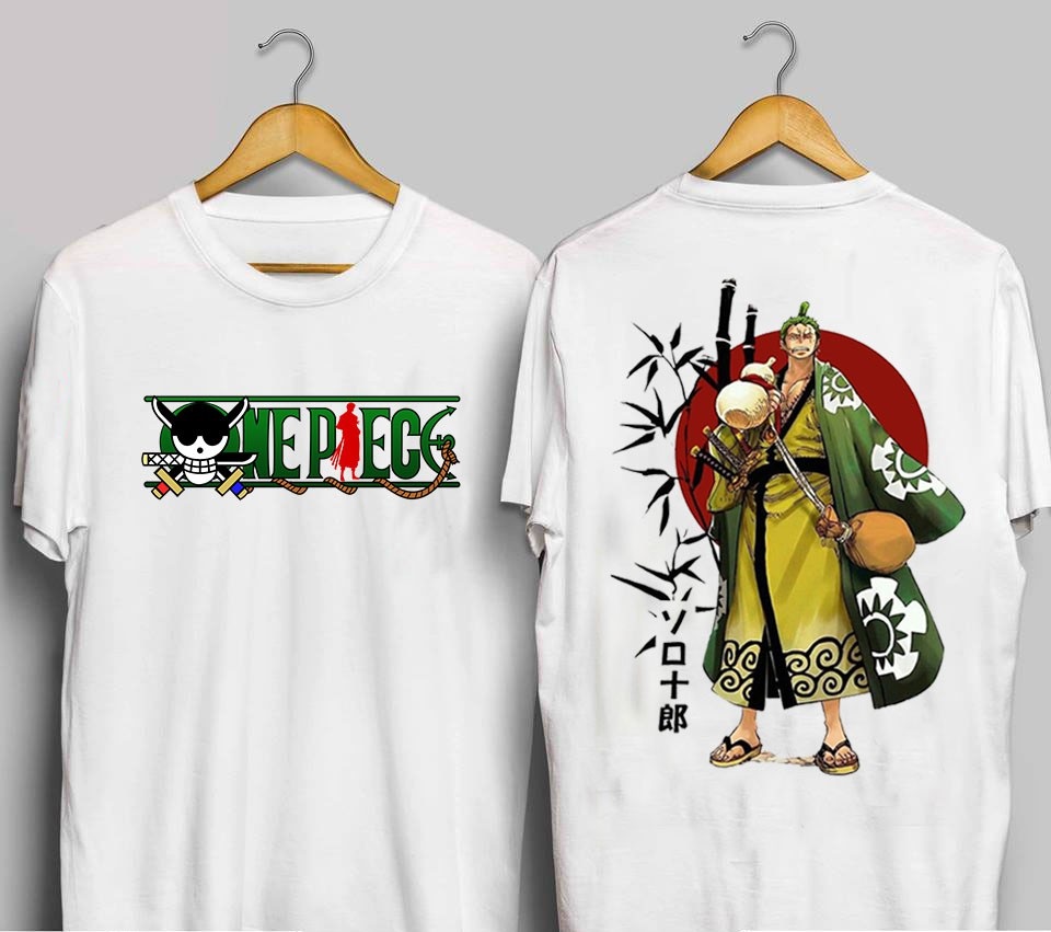 [HCM][SIÊU CHẤT] ÁO PHÔNG RORONOA ZORO ONE PIECE CỰC ĐẸP