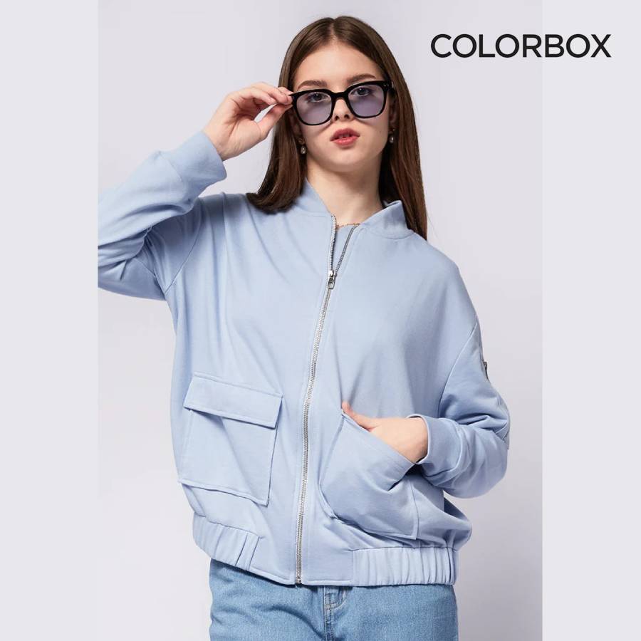 Colorbox Áo Khoác Bomber Nữ Dáng Oversize