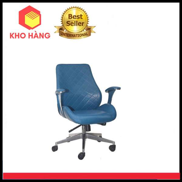 Ghế Trưởng Phòng Cao Cấp, Lưng Trung, Mâm Ngã Cao Cấp, Chân Xoay KHCM3310B (Cam)