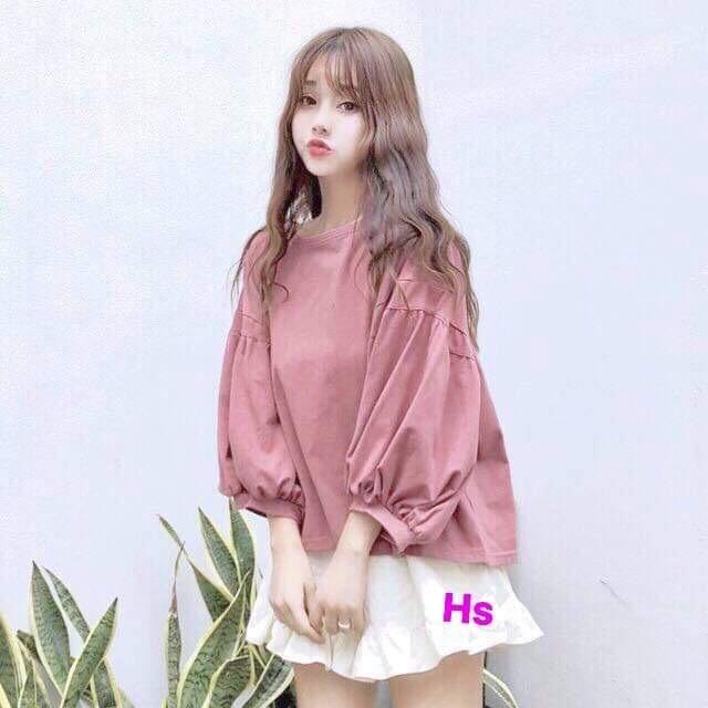 Áo thun tay bồng chun lỡ HSU0919