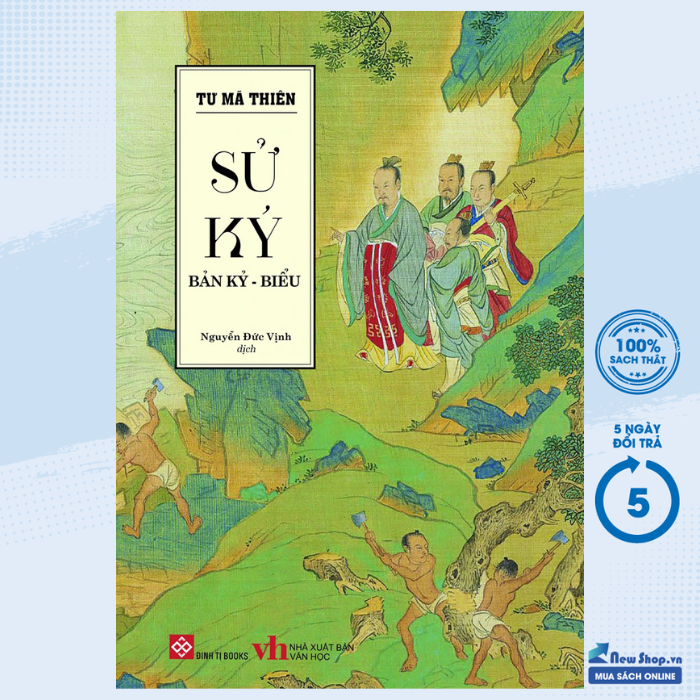 Sách - sử ký: bản kỷ - biểu - newshop