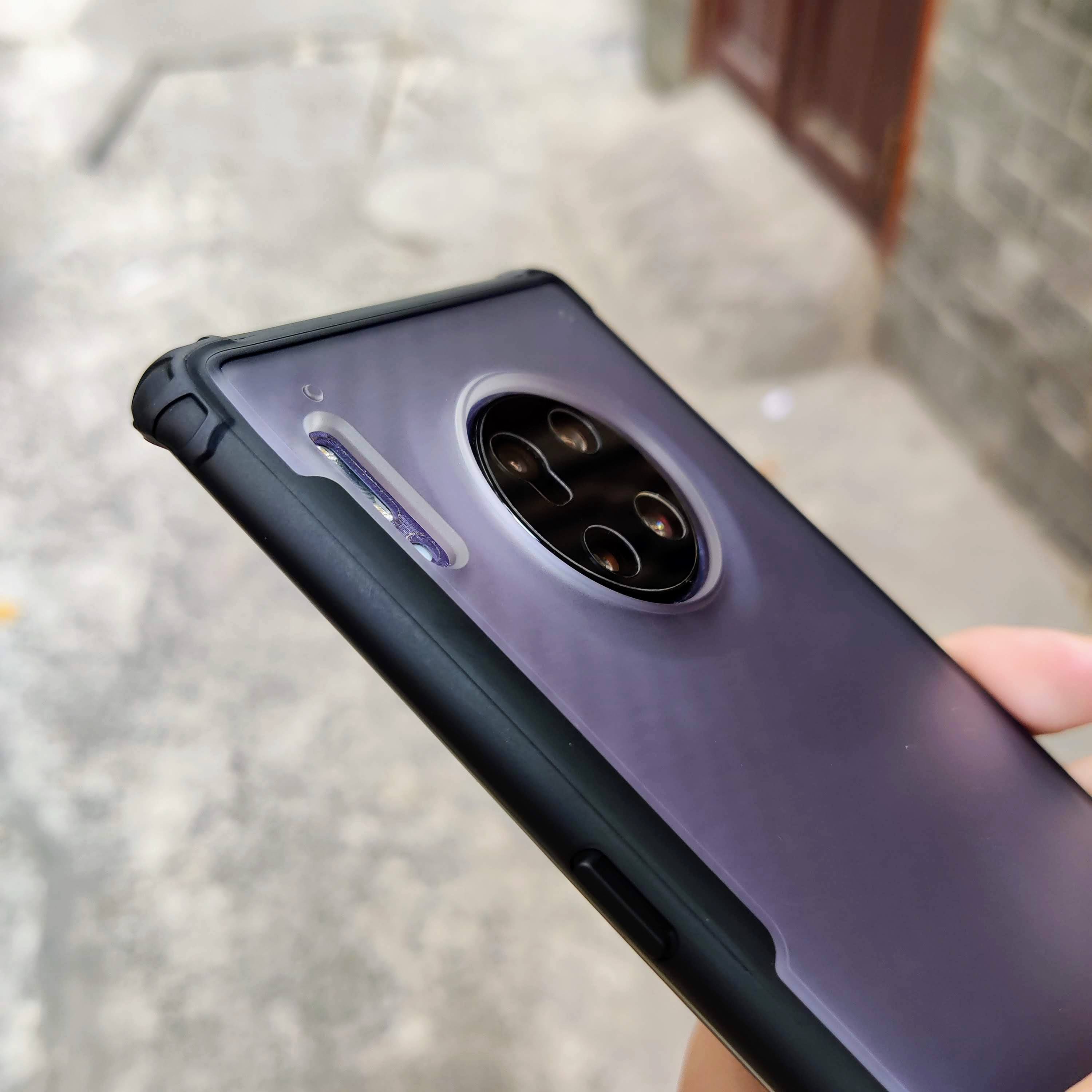 [HCM]Ốp lưng Huawei Mate 30 Pro nhám viền màu Ver 2