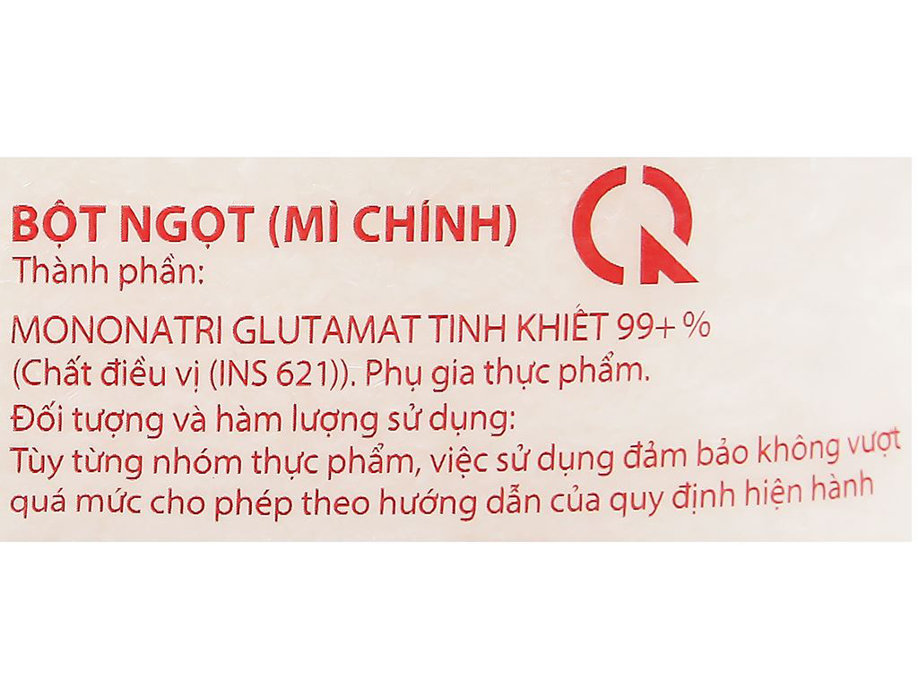 [TI MART] Bột ngọt hạt lớn Ajinomoto gói 1kg