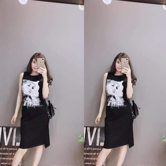Đầm cô hái cao cấp