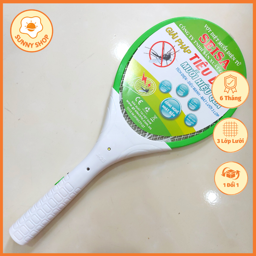 Vợt Bắt Muỗi Sạc Điện HH666 Cao Cấp - Hàng VN Chất Lượng