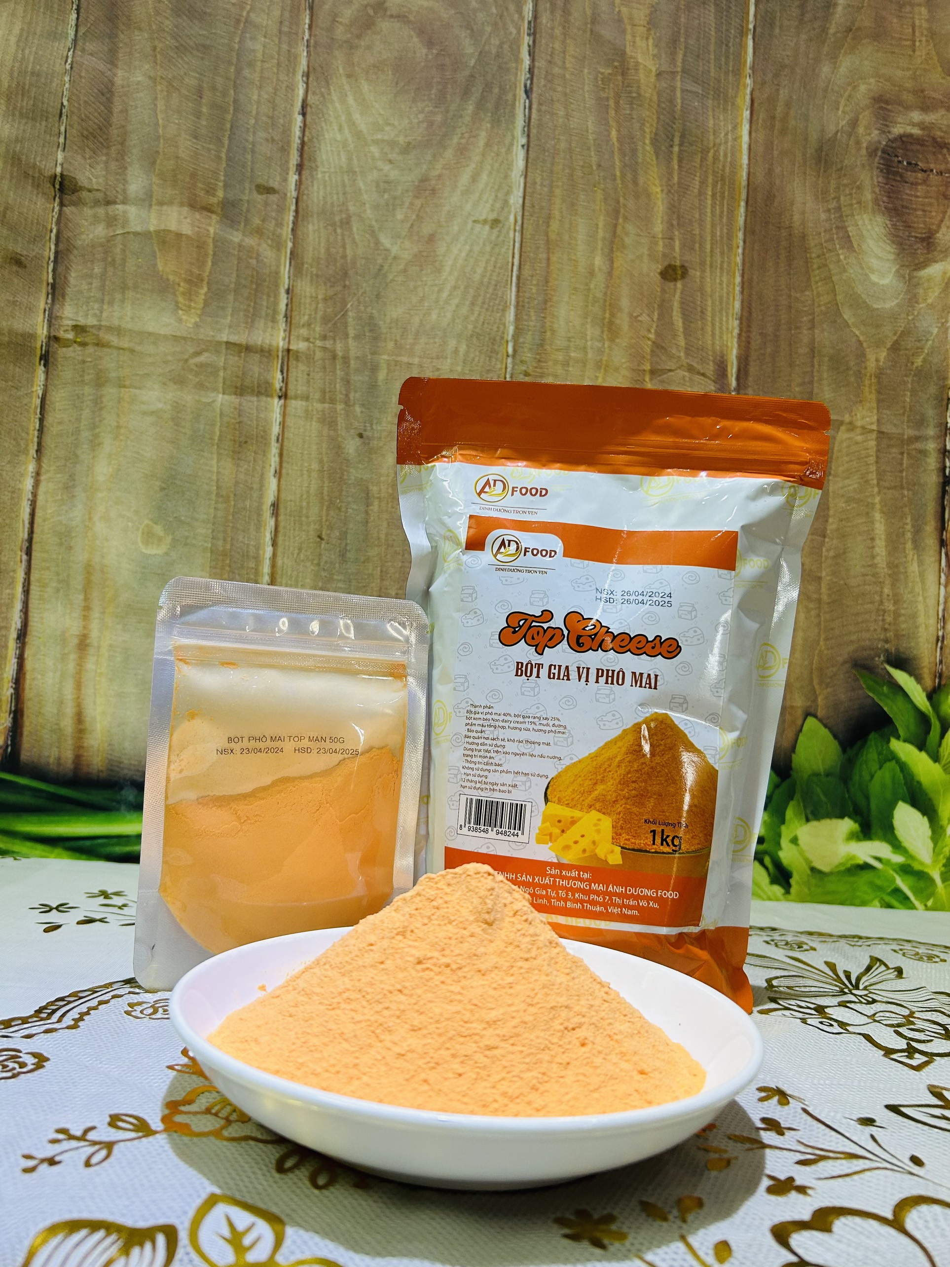 100G BỘT PHÔ MAI LẮC TOP NGỌT