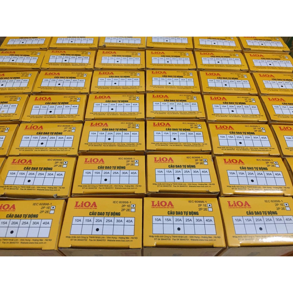 Cb cóc lioa ( tặng kèm hôp) ( attomat ) 15A,20A,30A