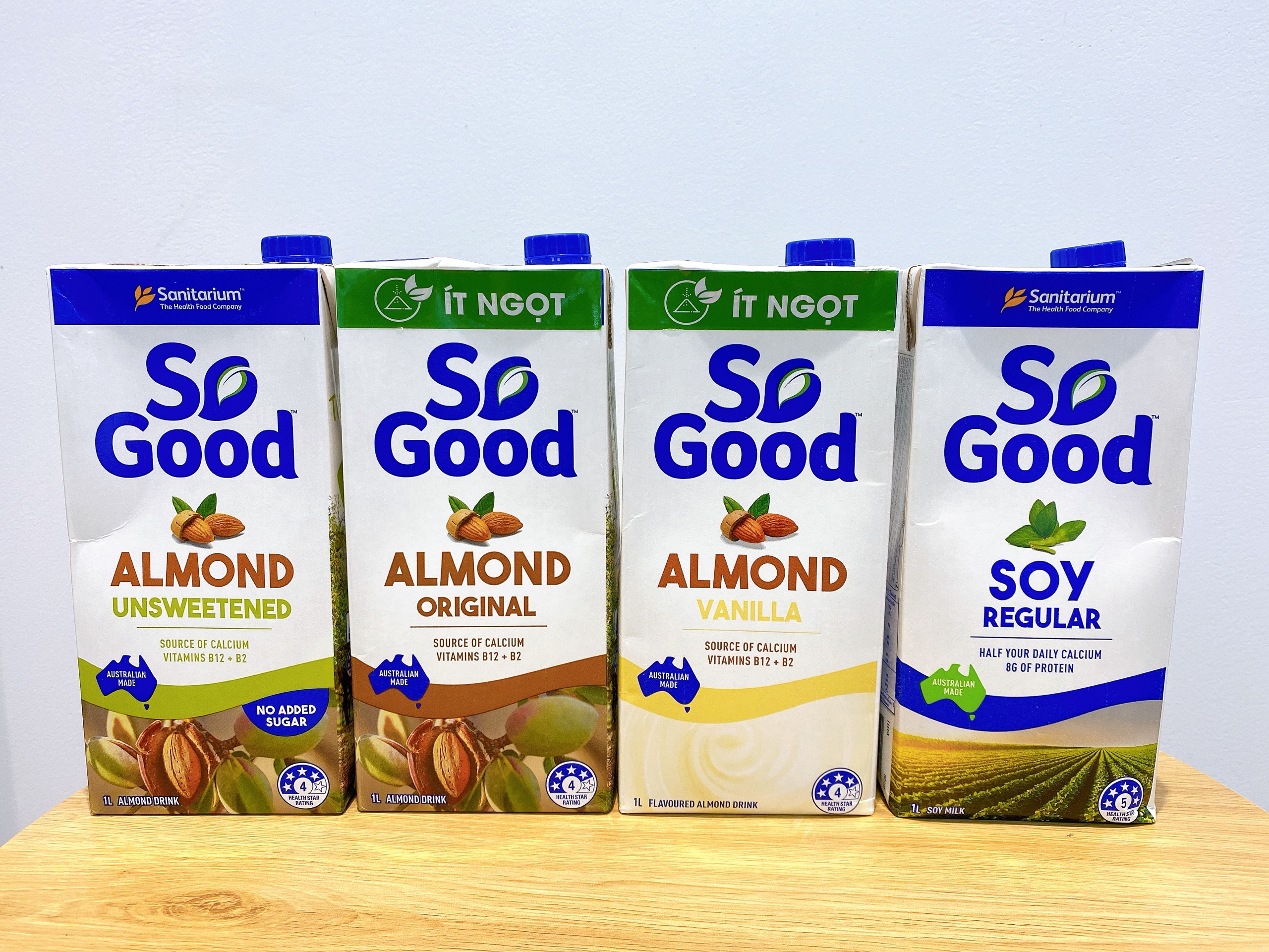 Sữa Hạnh Nhân Không Đường So Good 1Lít