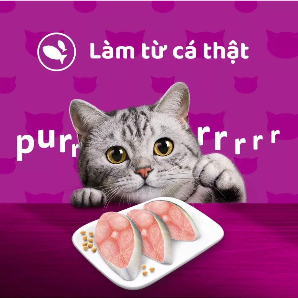 Pate Whiskas Mèo con , túi 80g