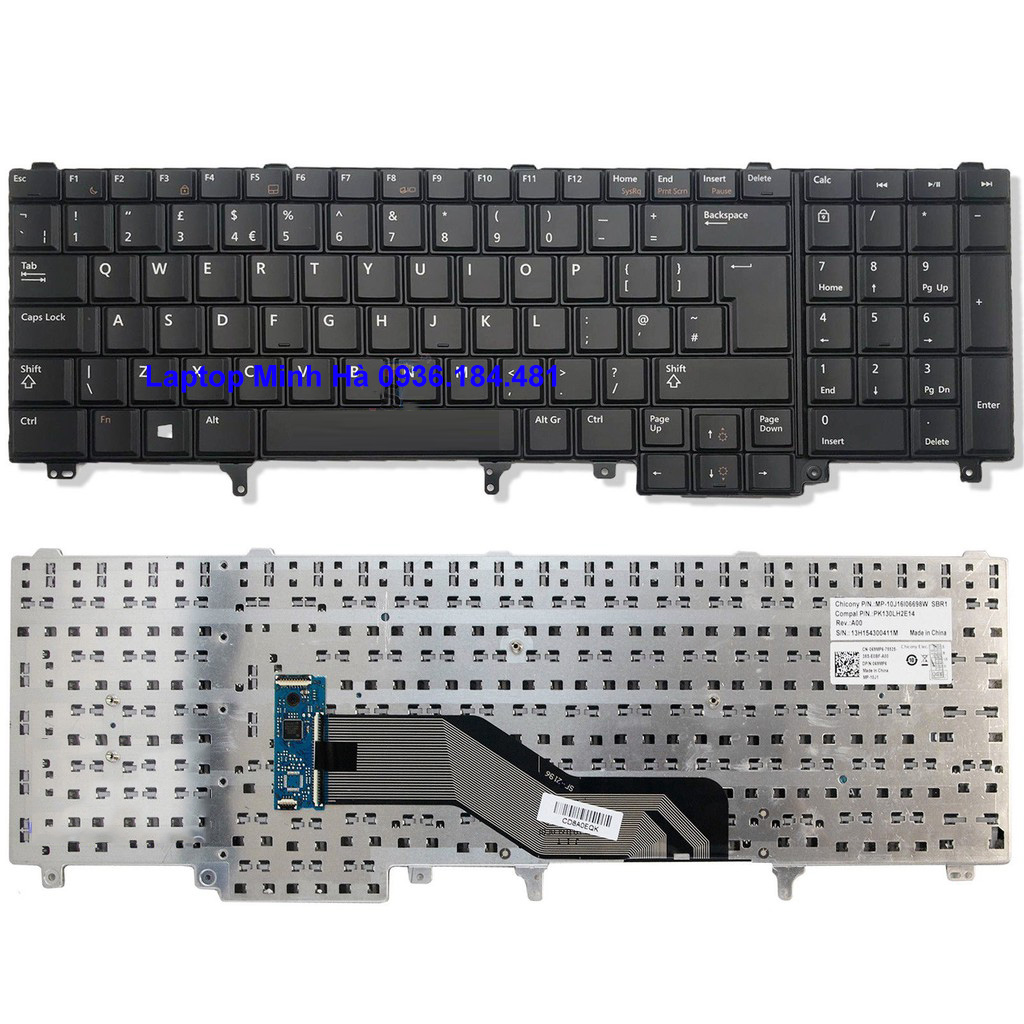 Bàn phím laptop Dell Latitude E5530 loại tốt