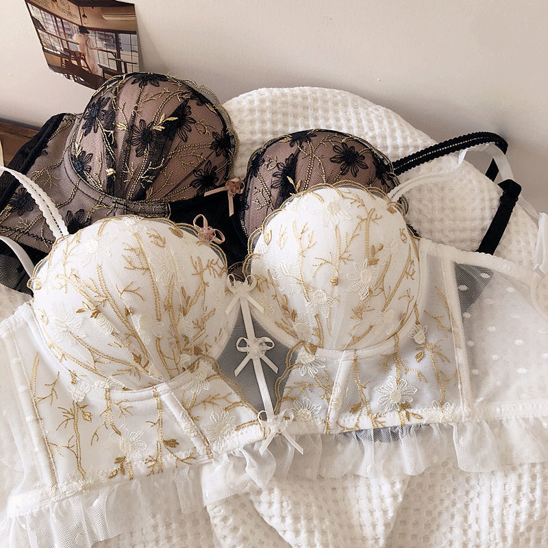 Áo Bra Chất Liệu Ren Cao Cấp Kiểu Dáng Vintage DAN L&U 0199