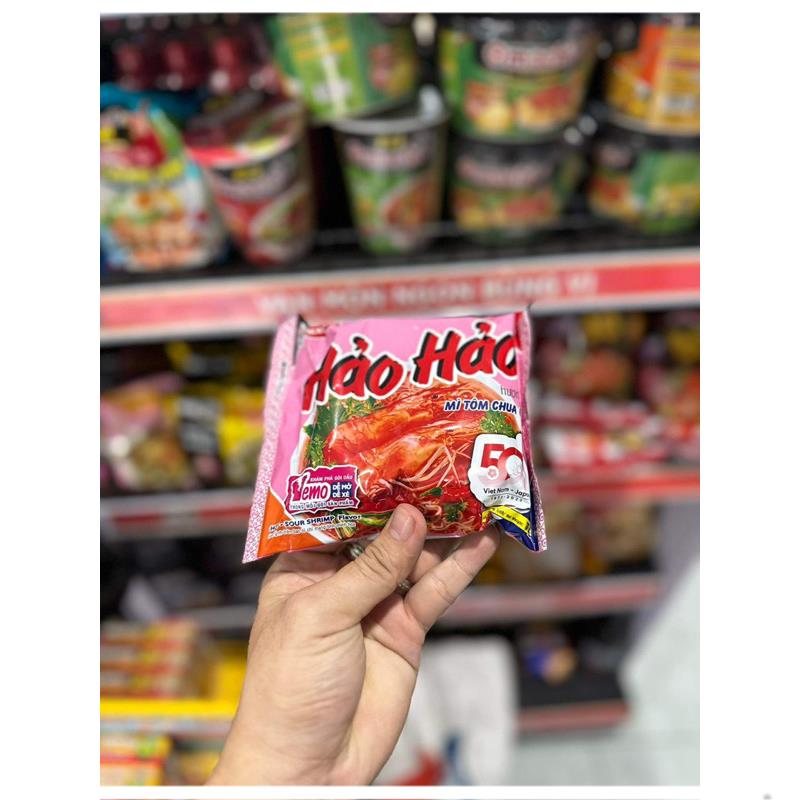 5 Gói Mì Hảo Hảo Tôm Chua Cay 75Gr
