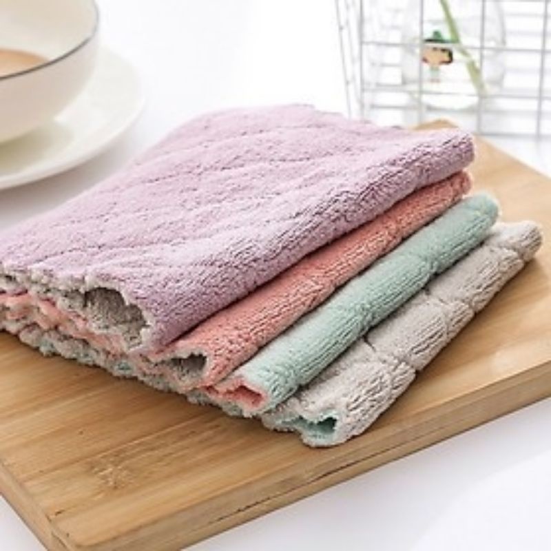 Khăn (Giẻ) lau đa năng siêu thâm nước 13x21(cm)