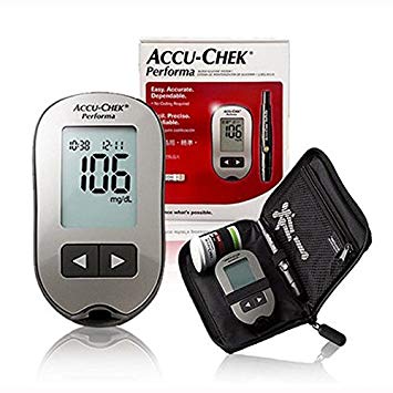 Bộ Máy Đo Đường Huyết Accu-Chek Performa - ( 10 Que thử + Bút chích máu + 10 kim chích máu )