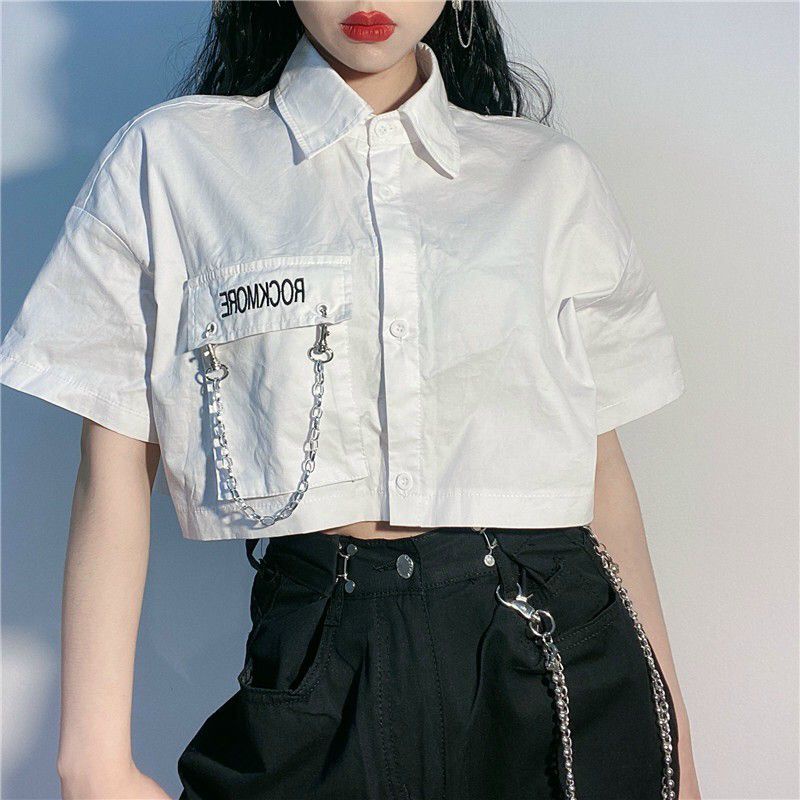 ÁO SOMI DÂY XÍCH CROPTOP HOTTREND