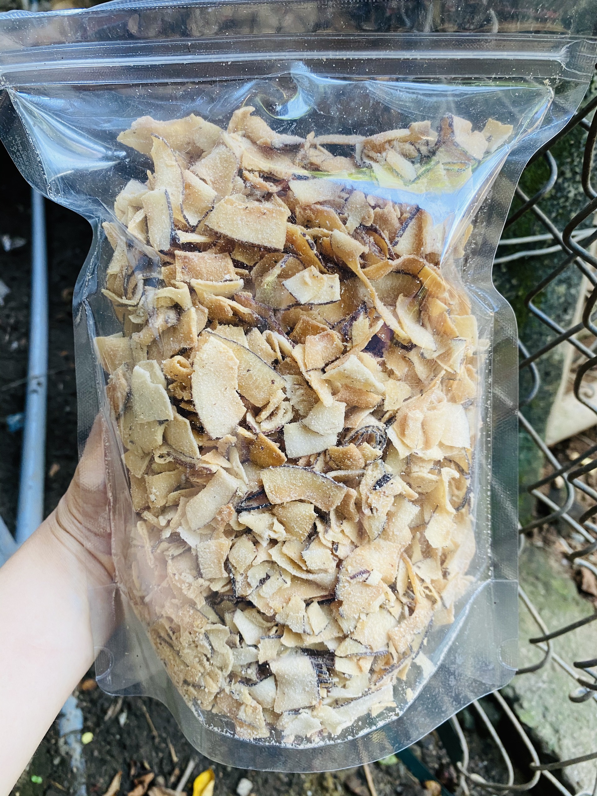 🥥Dừa sấy giòn Tam Quan Bình Định - GÓI 500GR