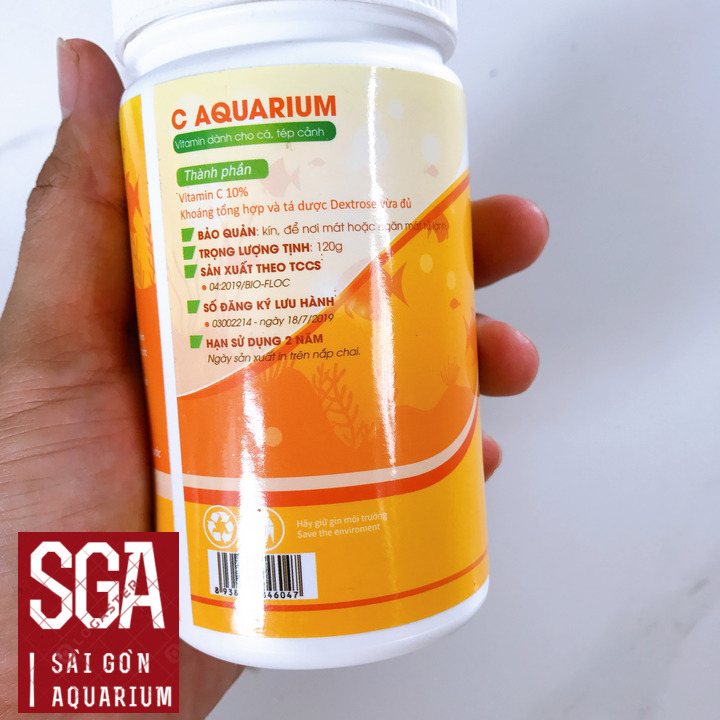 Vitamin C - Aquarium Mr.Bio Cho Hồ Cá Cảnh 120g