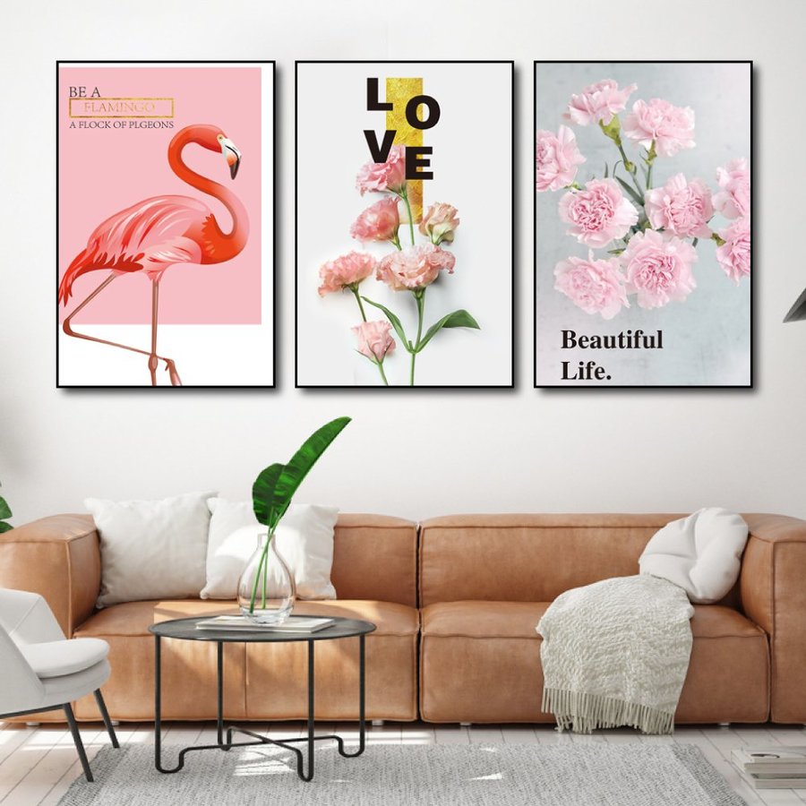 Xưởng HCM Bộ tranh treo tường nghệ thuật đương đại 15 mẫu tranh treo tường phong cảnh hoang dã - Tranh treo tường tráng gương
