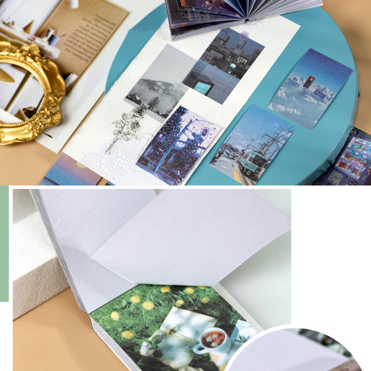 Cuốn 50 miếng sticker mẫu cuộc sống hàng ngày