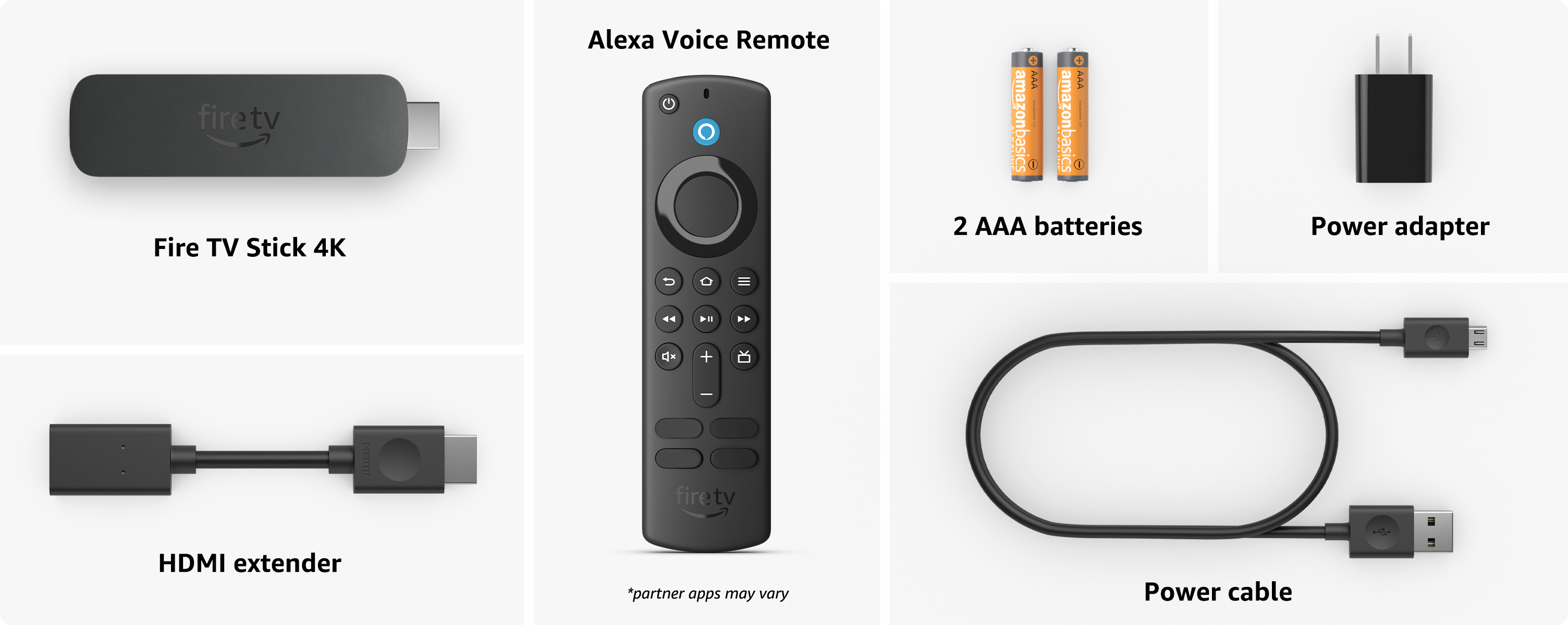 Amazon Fire TV stick 4K/4K MAX (Kèm Alexa Voice Remote ) mới 100% + Bảo hành 12 tháng