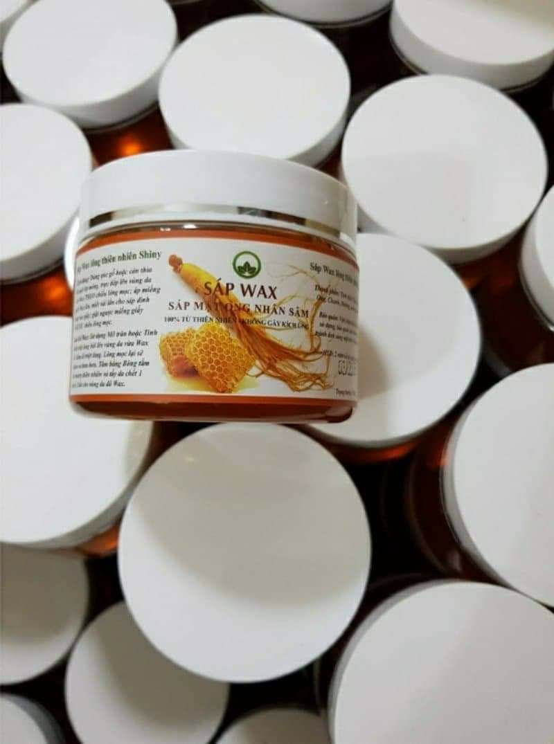 sap wax nhân sâm shiny handemade