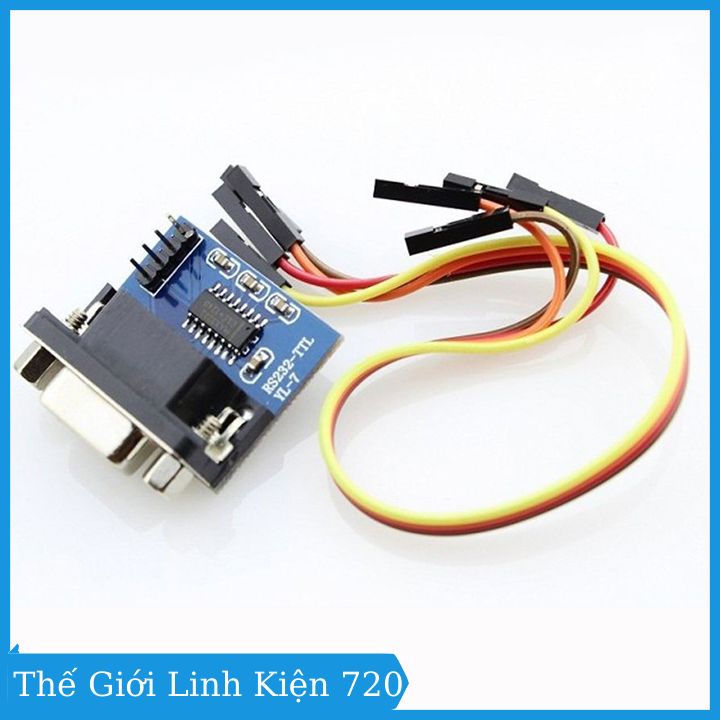 Module rs232 to ttl max3232 3v3-5v 33x32x14mm kích thước nhỏ gọn