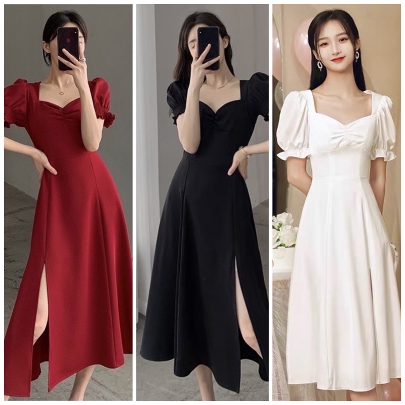 ĐẦM NHÚN NGỰC, XẺ TÀ SANG TRỌNG (có ảnh thật) MS49