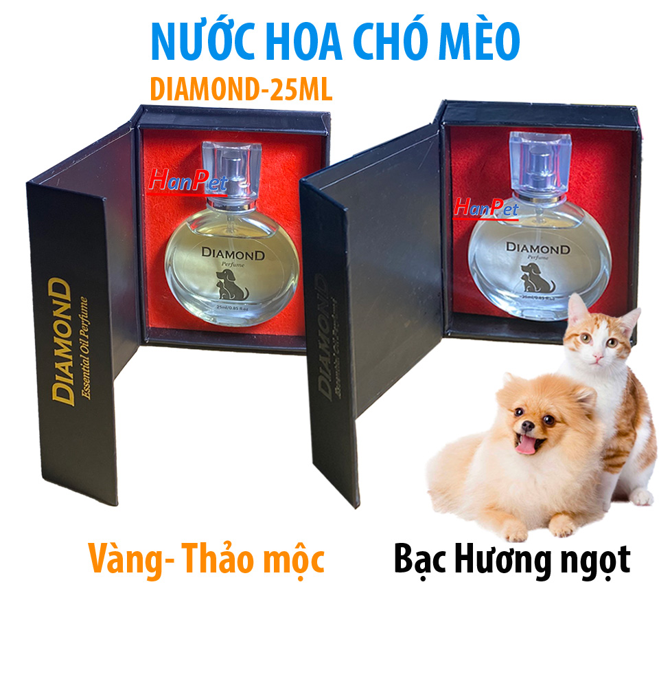 Nước hoa cho chó mèo chai 25ml