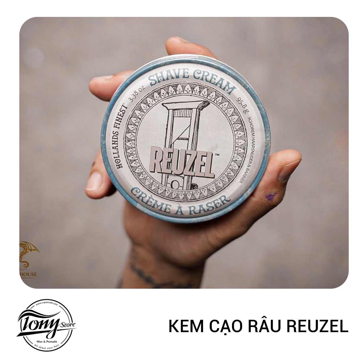 KEM CẠO RÂU REUZEL SHAVE CREAM