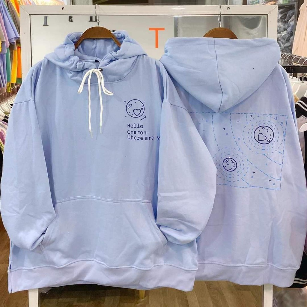 Áo hoodie hello charon dtr1120