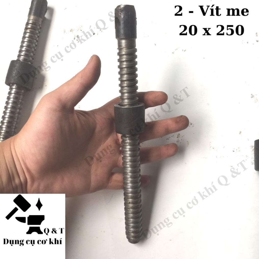 Vít me trục 20mm dài 200mm và 250mm ( có 1 đai ốc đi kèm )