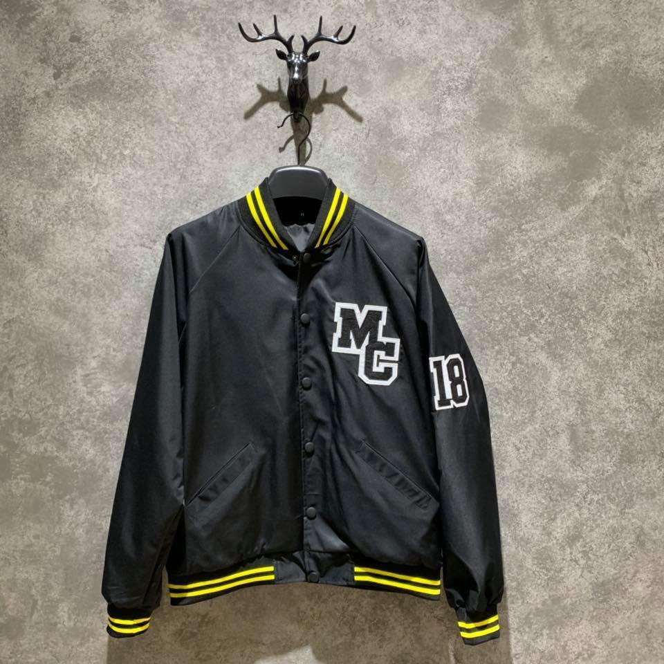 [UnisexStore] ÁO KHOÁC BOMBER MARCUS UNISEX (VÀNG, ĐEN, ĐỎ)